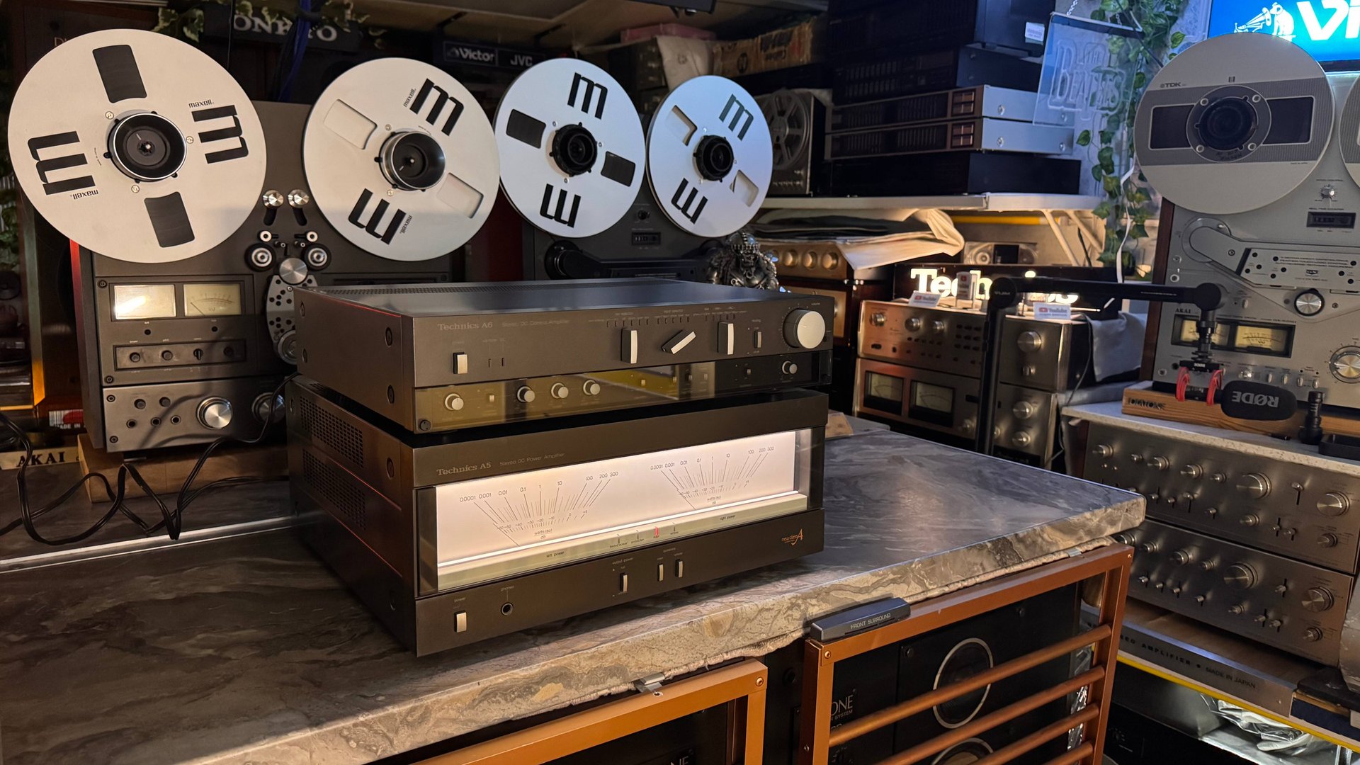 Усилитель Technics  A5 + Technics  A6