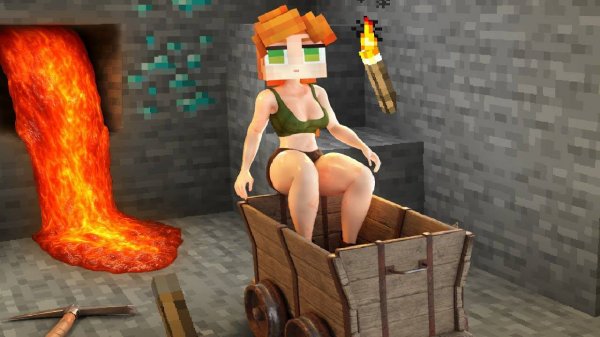 РЕАЛИСТИЧНАЯ АЛЕКС МАЙНКРАФТ