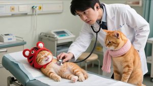 Как котик в больницу попал