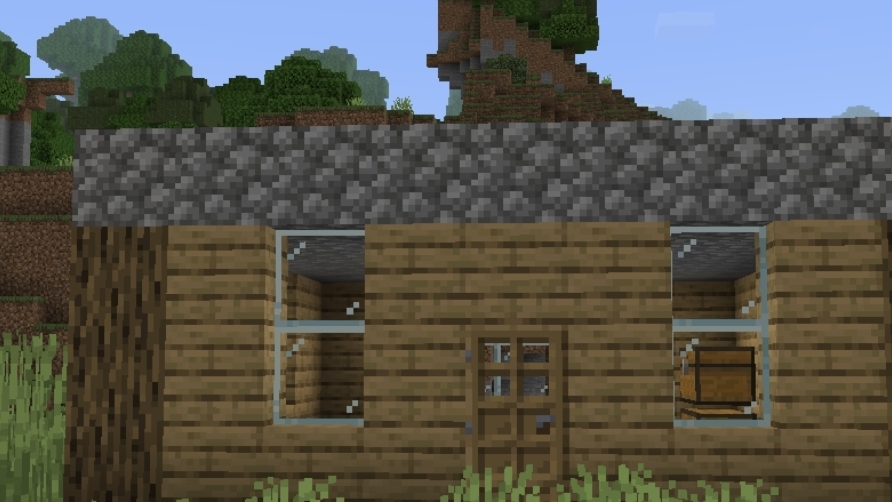 построил крутой дом (100дней в майнкрафт) смотреть онлайн