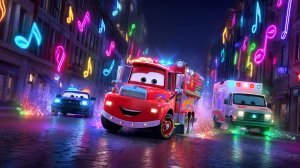 ПОЖАРНАЯ МАШИНА ПОЕТ ДЛЯ ДЕТЕЙ | ПЕСНИ И МУЛЬТФИЛЬМЫ ДЛЯ ДЕТЕЙ