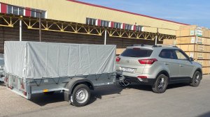 ОБЗОР на Прицеп Товарищ 2,5 на 1,3 Трейлер-Чеб