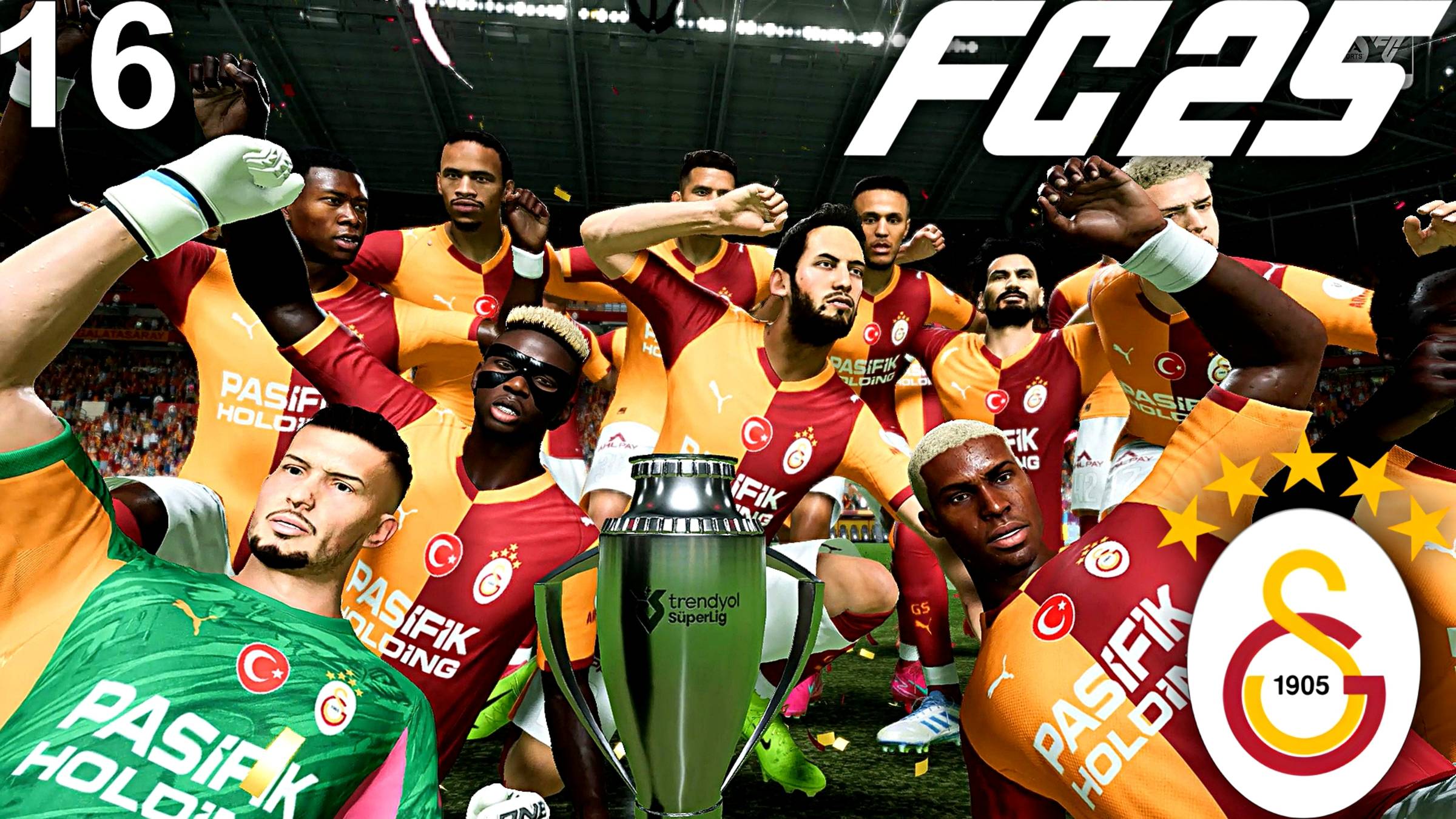 FC 25 КАРЬЕРА ЗА ГАЛАТАСАРАЙ #16 - ГАЛАТАСАРАЙ ЧЕМПИОН ТУРЦИИ и ПОЛУФИНАЛ КУБКА ТУРЦИИ!!! смотреть онлайн