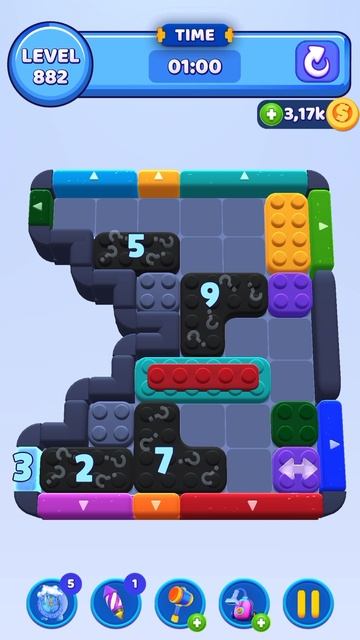 Color Block Jam 882 Уровень смотреть онлайн