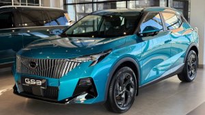 GAC GS3 комплектация GL голубой салон синий