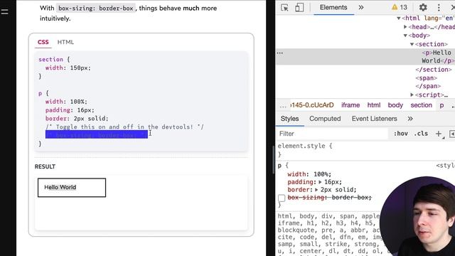 Box sizing смотреть онлайн