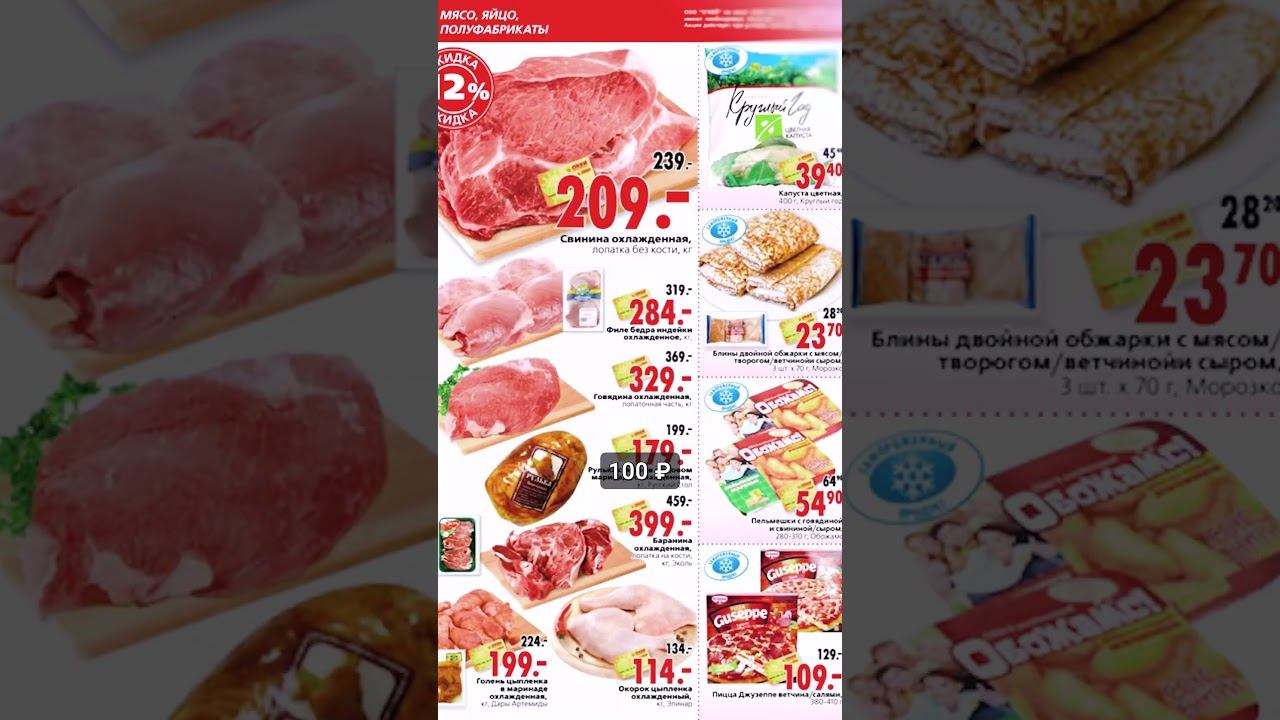 Что можно было купить на 100 рублей в 2005-м #инфляция смотреть онлайн