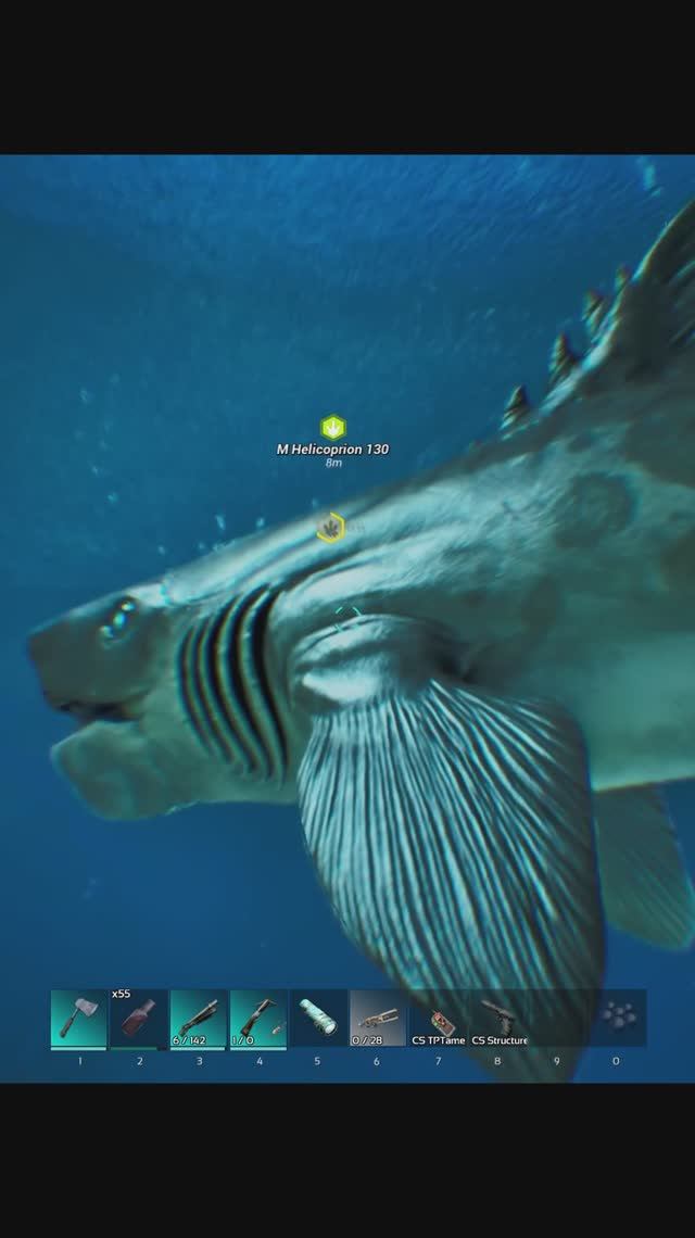 Геликоприон Приручение новая акула в АРК #ark #arksurvivalascended смотреть онлайн