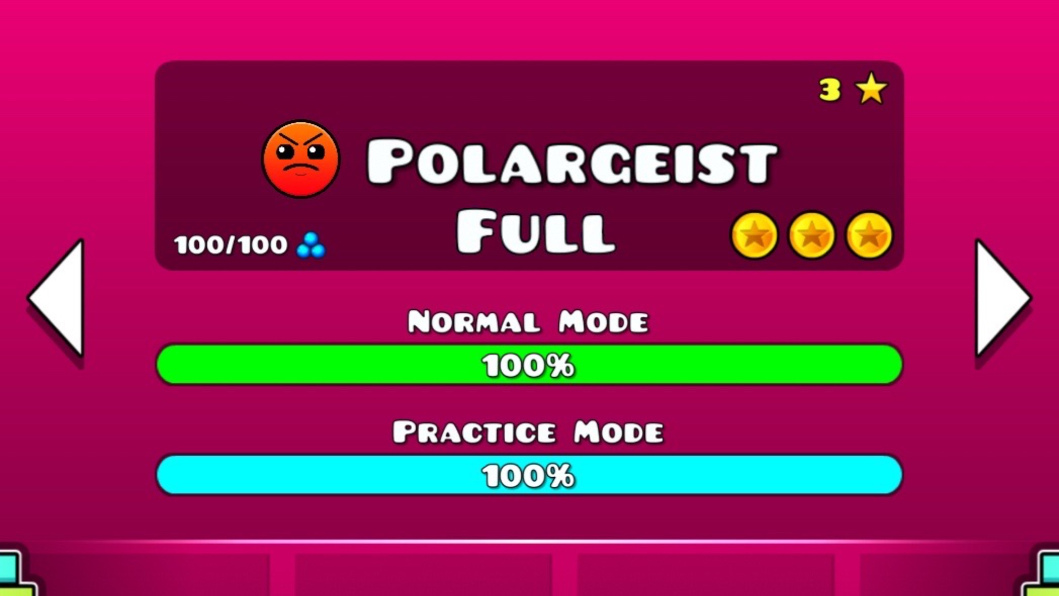 Прохождение уровня Polargeist Full на три золотые монеты