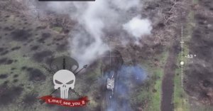 Эвакуация раненного бойца ВС РФ под огнём и прямо с позиций ВСУ.