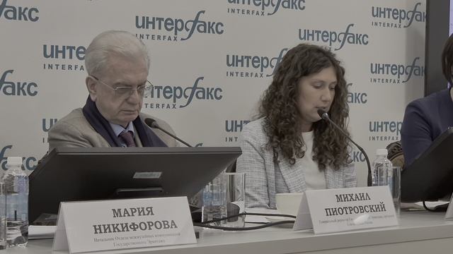 Пресс "Итоги Международного форума объединенных культур" в "Интерфаксе" (фр.8) смотреть онлайн