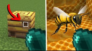 Что находится внутри Пчелиного гнезда и пчелы в Майнкрафте?