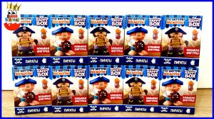 Happy Box Пираты!Игрушки,Создай Своего Пирата,Kinder Surprise unboxing