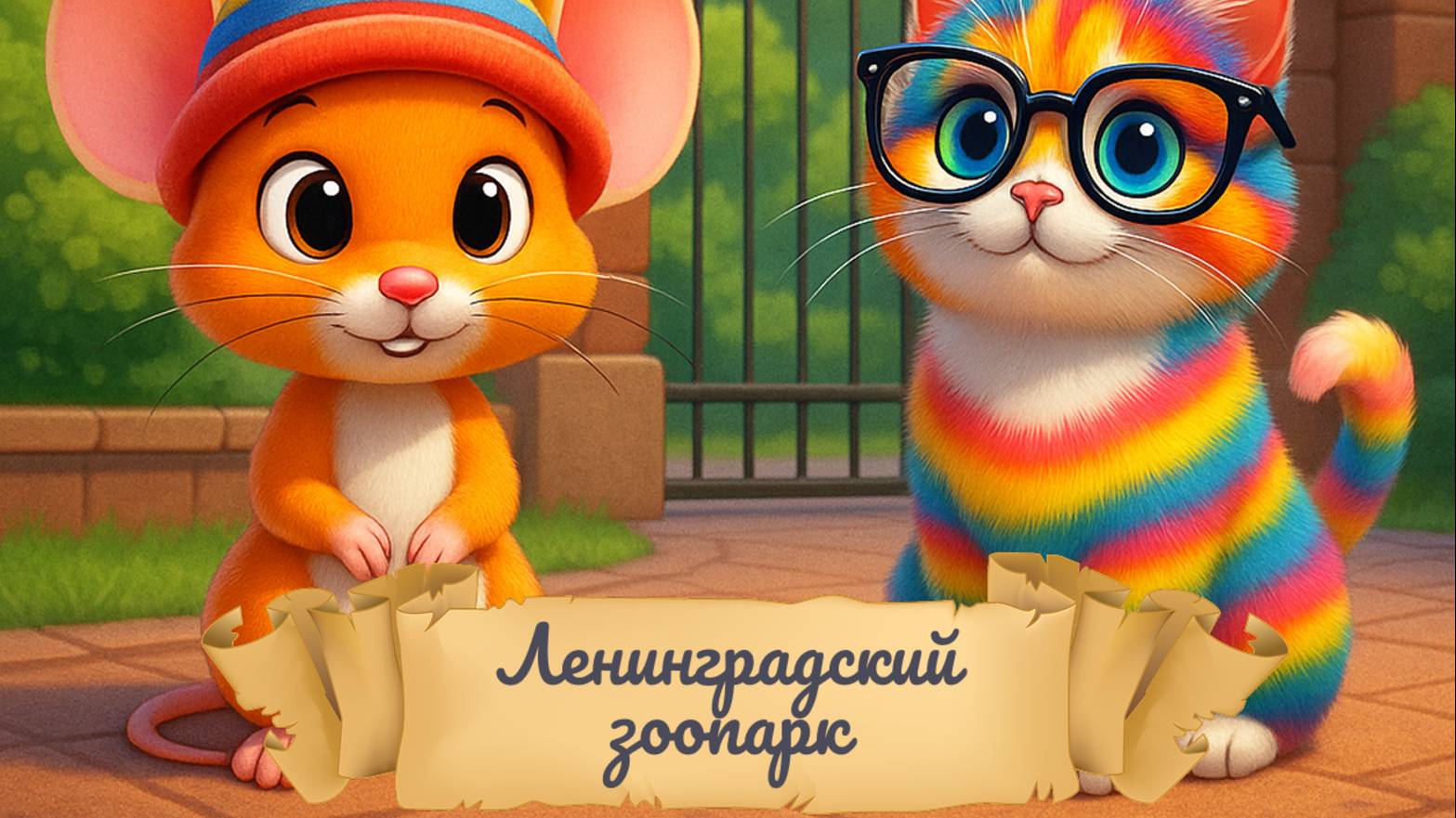 Видеопрогулка по Ленинградскому зоопарку смотреть онлайн