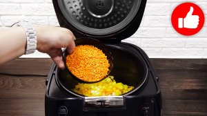 Это Блюдо Вас покорит! Чечевица с кабачком в мультиварке на ужин! Очень вкусно