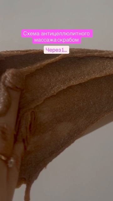 Антицеллюлитный массаж скрабом
