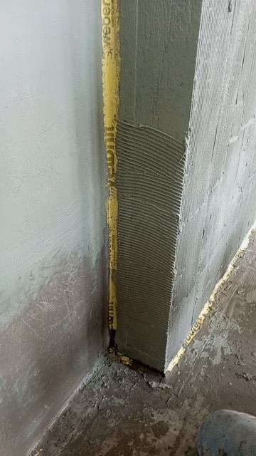 Процесс нанесения обмазочной гидроизоляции