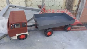 НАХОДКА в МУСОРКЕ,ИГРУШКА МаЗ СССР