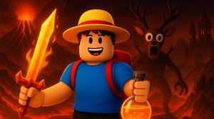 РАЗГАДАЛ ТАЙНУ ВУЛКАНА в 99 НОЧЕЙ в ЛЕСУ в РОБЛОКС!