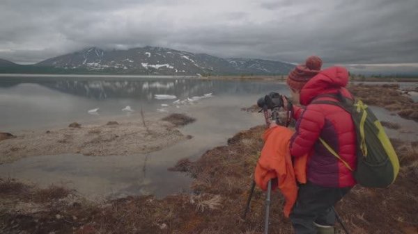 "Солнечный лёд озера Момонтай"