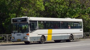 Автобус Mercedes-Benz O405 (АН 962 22). Покатушки по Барнаулу. / Ride on the Mercedes-Benz O405 bus