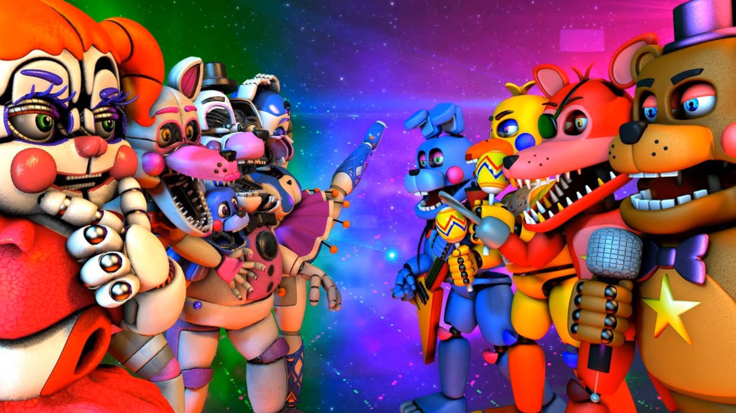 Rockstar vs Sister Location [SFM FNAF] смотреть онлайн