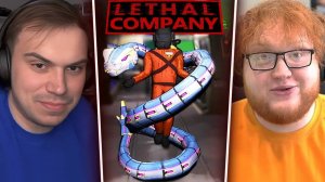 ГЛЕБ ИГРАЕТ в Lethal Company с МОДАМИ (Хелин, Юра, Вероника и др.) | Sasavot