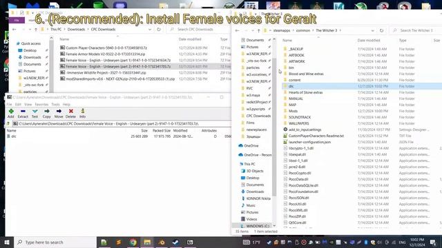 The Witcher 3 "Custom Player Characters" - Installation guide v3.0 смотреть онлайн