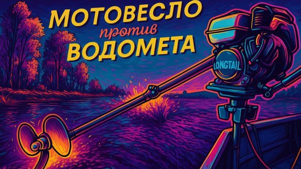 Мотовесло 21 лс против Водомета 25 л.с. Выводы?