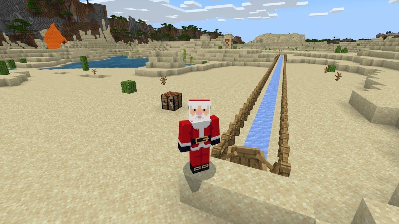 Как сделать снег, лёд, плотный лёд и синий лёд в Майнкрафте смотреть онлайн