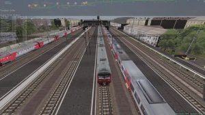 ZDSimulator | Маршрут СПБ-Выборг | Сценарий пригородного электропоезда 6137 СПБ-Рощино.