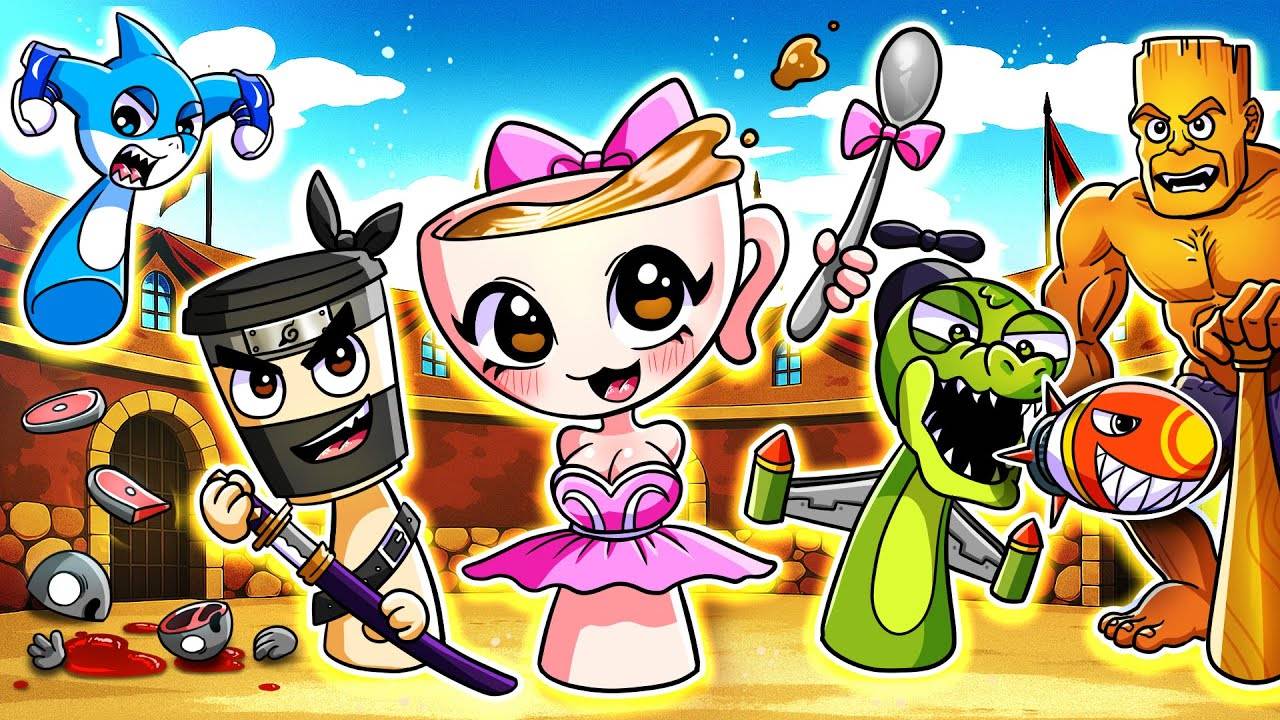 Итальянский Брейнрот - Состязание за сверхспособности! Кто самый сильный? | Анимация Спрунки и Брейн смотреть онлайн