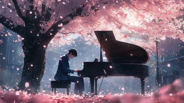 Спокойная музыка пианино.