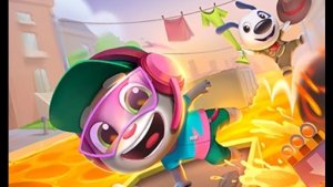 Говорящий Том бег за золотом.Бегите, прыгайте и мчитесь с Говорящим Томом в увлекательной погоне за