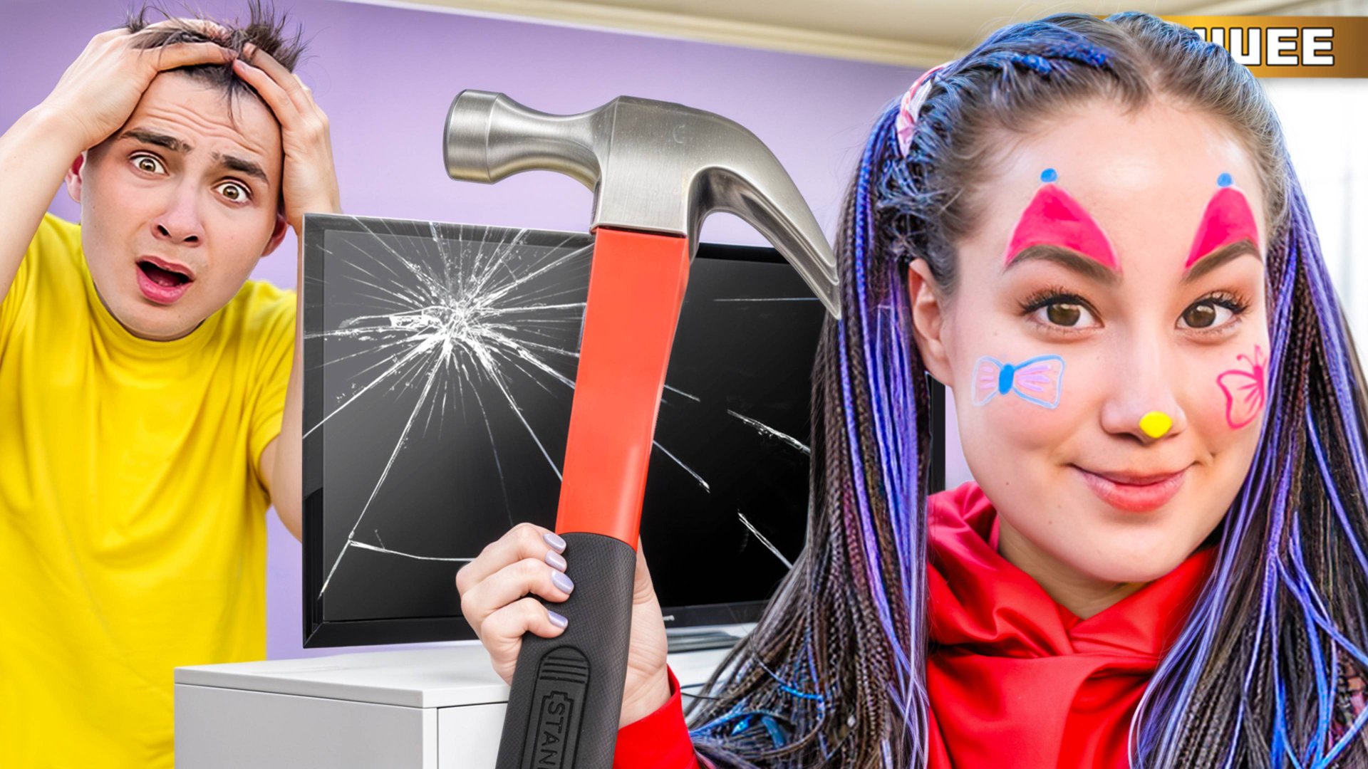 МЛАДШАЯ Сестра VS СТАРШИЕ Братья смотреть онлайн