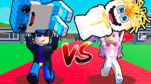 😂УКРАДИ БРЕЙНРОТ 1 НА 1 С СЕСТРОЙ В РОБЛОКС! ШЕДИ И ЛЕСКА ROBLOX
