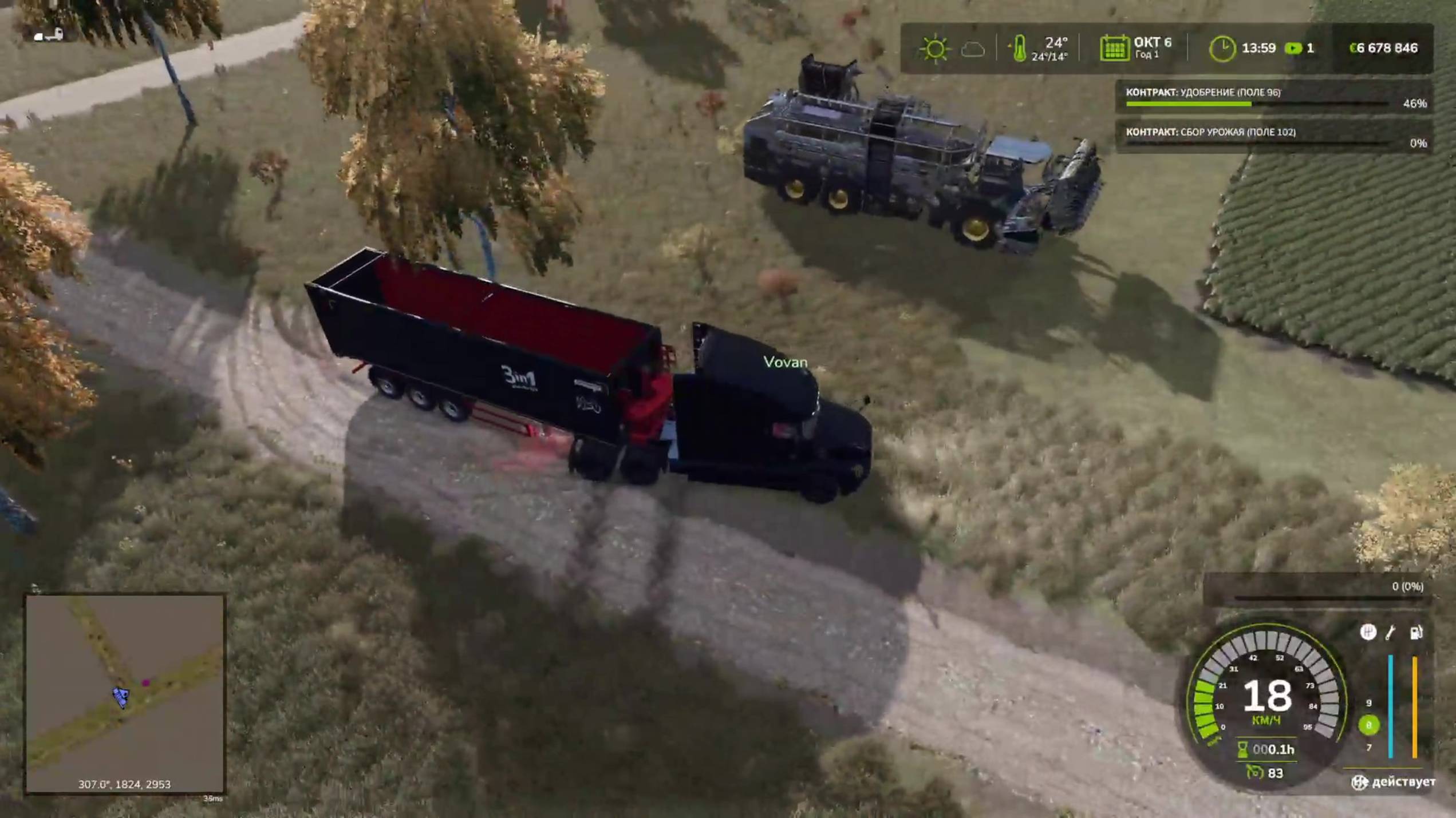 Farming Simulator 25— карта село Целинное. Идеальное место для фермеров.