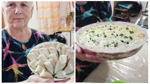 "Жизнь на пенсии".. Сварила рассольник, наелась палтуса и сделала (селёдку под шубой) .