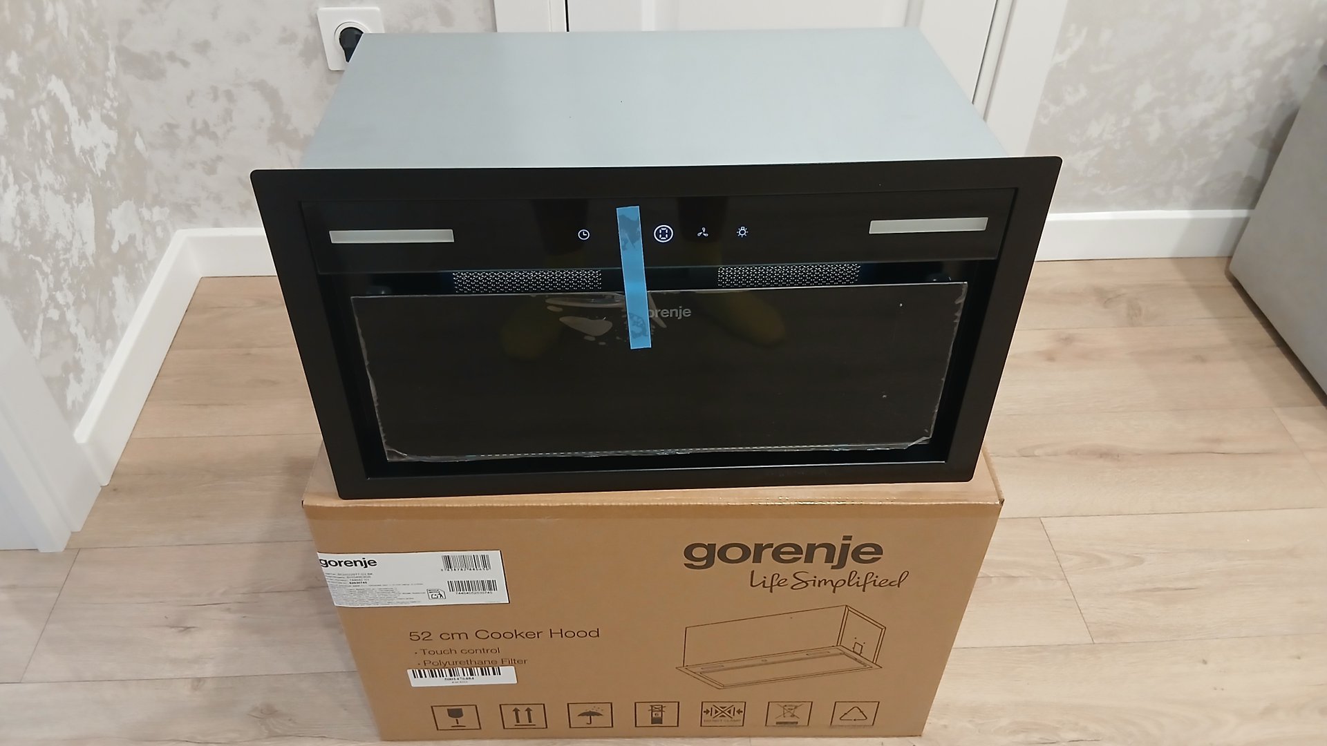 Обзор на встраиваемую вытяжку Gorenje BHI549E9GB смотреть онлайн