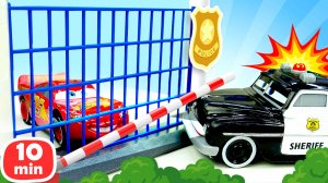 Джексон Шторм снова всех обманул — Тачки сбежали из тюрьмы!