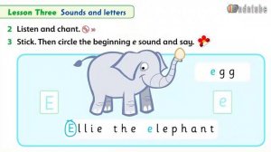 FAMILY AND FRIENDS STARTER - UNIT 2 - Letter E