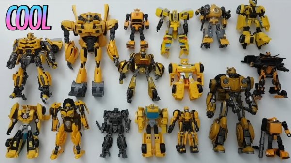 Трансформеры: Бамблби - Эволюция по годам игрушки Фильмов/Мультфильмов