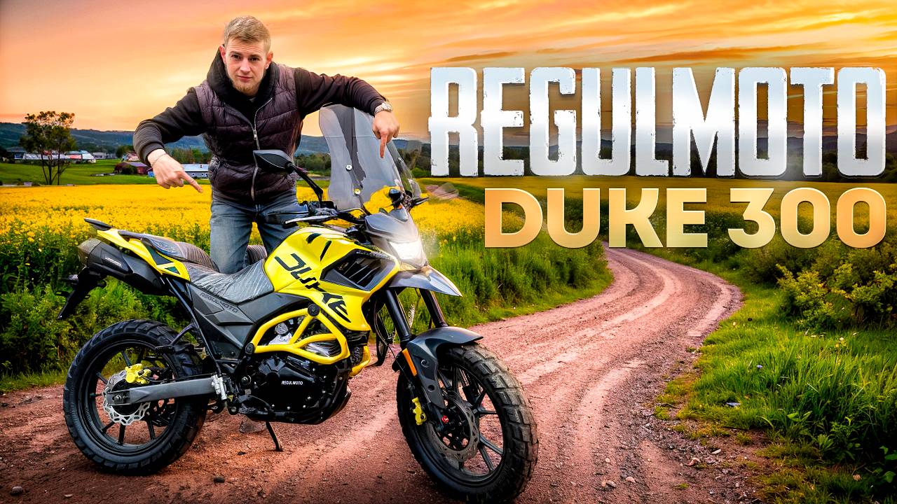 Он Убил KTM? | Обзор Regulmoto Duke 300 | Тесты езды мотоцикла на песке и щебне