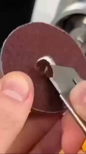 Как легко и просто заточить нож от мясорубки✅