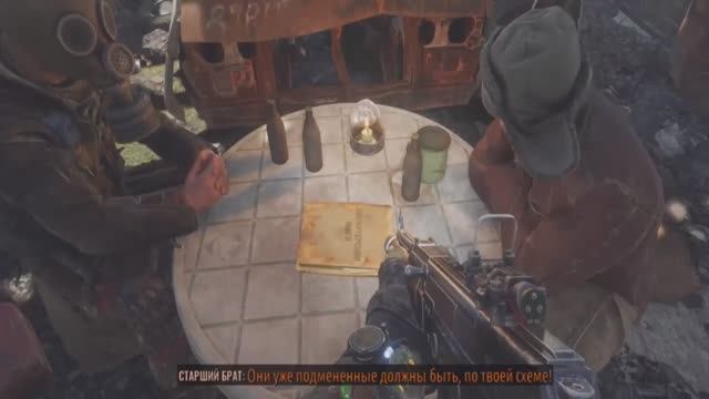 Прохождение История Сэма Metro Exodus эпизод 10 Сэм идёт на поиски лодки и бьётся с большим демоном