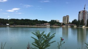 Вечерний Нальчик. Озеро 2. Река Нальчик. На отдых в Нальчик Кабардино-Балкария