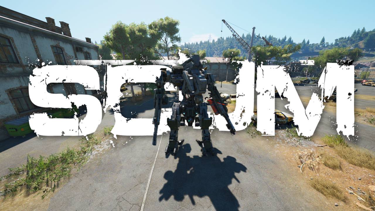 Завод роботов снова ожил! ивент в SCUM смотреть онлайн