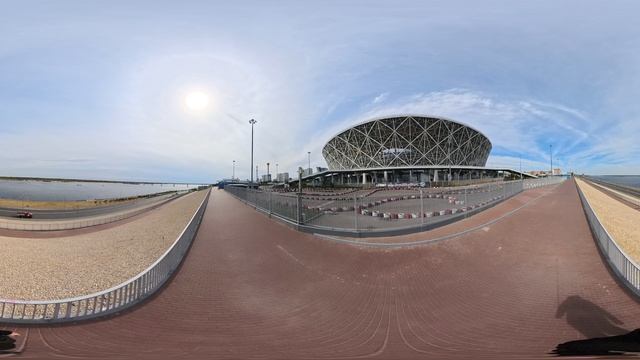 Центральный стадион. От 5 входа до 6 входа. #360Video #ПанорамноеВидео #VR #Волгоград