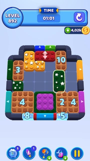 Color Block Jam 892 Уровень смотреть онлайн