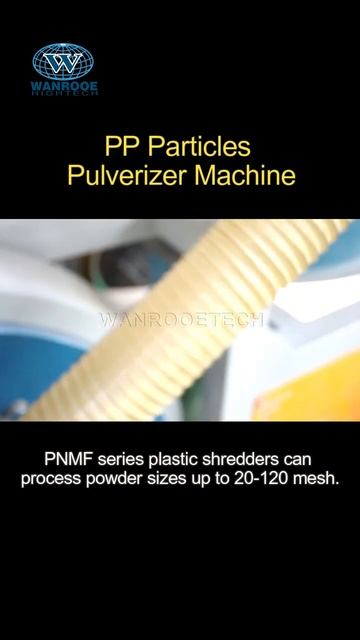 Мельница для измельчения пластика из ПП, машина для производства пластиковых порошков смотреть онлайн